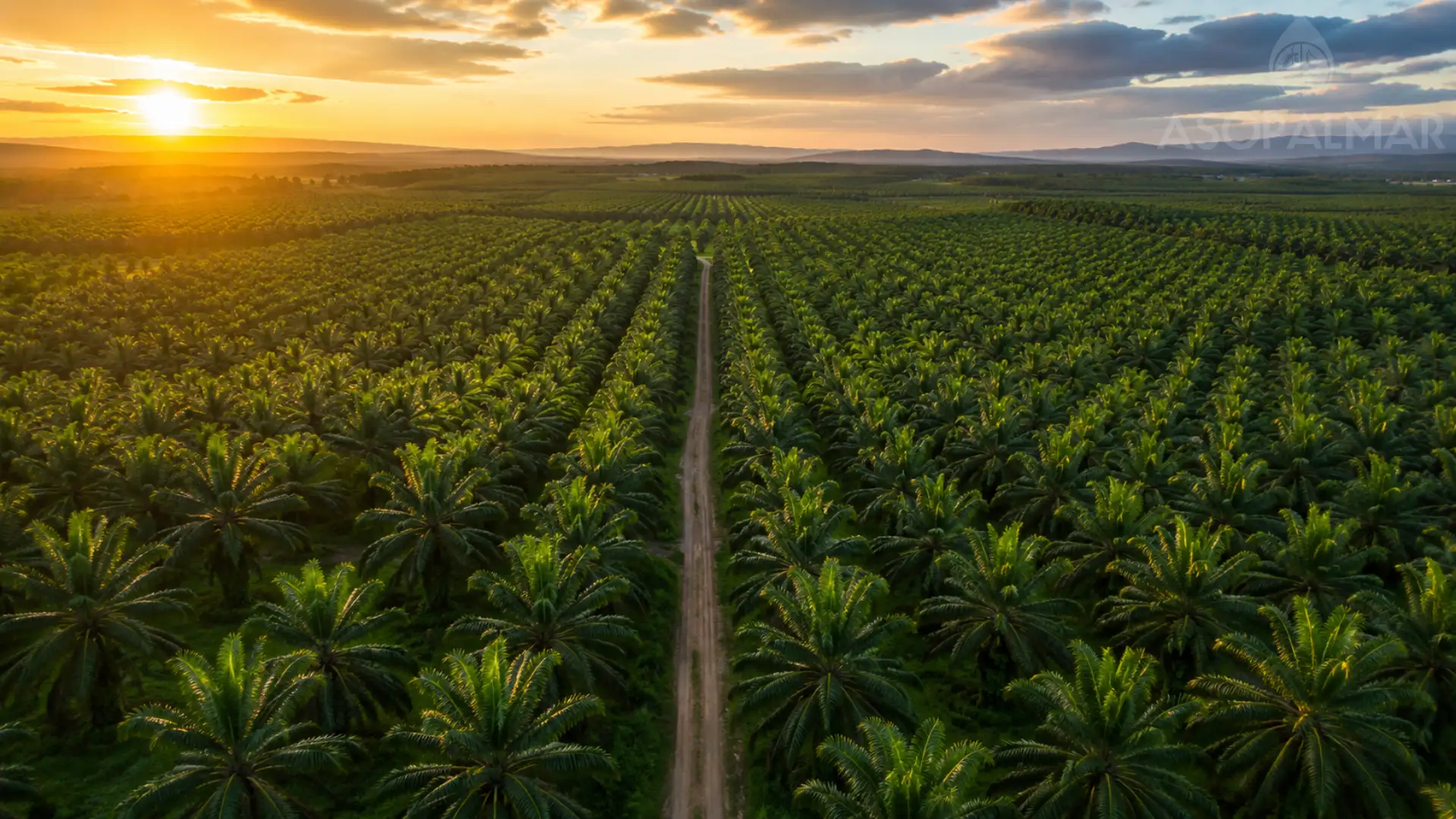 Plantación de palma de aceite Asopalmar